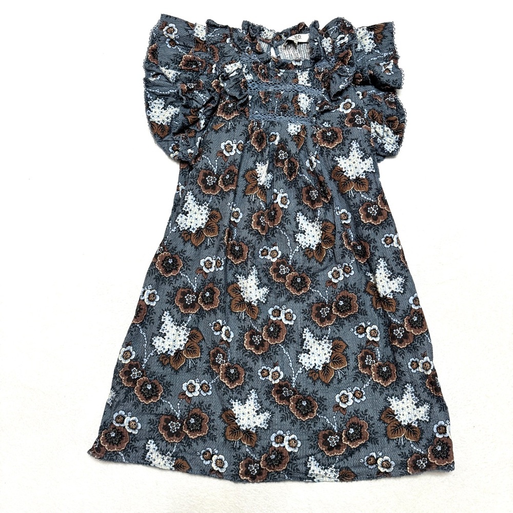 Sea New York Lucinda Seersucker Mini Dress Size S Small - Picture 5 of 11